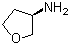 (R)-四氢呋喃-3-胺分子结构 (CAS 111769-26-7)