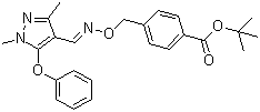 唑螨酯分子结构 (CAS 111812-58-9)