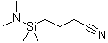 4-[(二甲基氨基)二甲基硅烷基]丁腈分子结构 (CAS 111873-32-6)