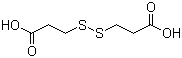 3,3'-二硫代二丙酸分子结构 (CAS 1119-62-6)