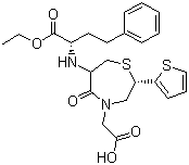 替莫普利分子结构 (CAS 111902-57-9)