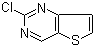 2-氯噻吩并[3,2-d]嘧啶分子结构 (CAS 1119280-68-0)