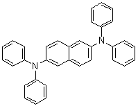 N,N,N',N'-四苯基-2,6-萘二胺分子结构 (CAS 111961-87-6)