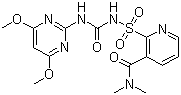 Nicosulfuron molecular structure (CAS 111991-09-4)