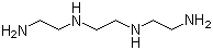 三乙烯四胺分子结构 (CAS 112-24-3)