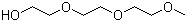 Triethylene glycol monomethyl ether molecular structure (CAS 112-35-6)
