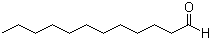 Dodecyl aldehyde molecular structure (CAS 112-54-9)