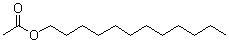 structure of CAS# 112-66-3, Dodecan-1-yl acetate