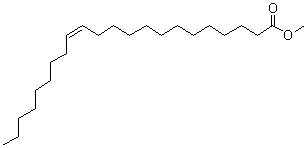 13(Z)-二十二碳烯酸甲酯分子结构 (CAS 1120-34-9)
