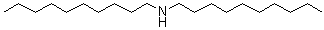 二癸基胺分子结构 (CAS 1120-49-6)