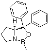 (S)-2-甲基-CBS-恶唑硼烷分子结构 (CAS 112022-81-8)
