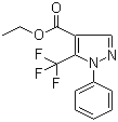 structure of CAS# 112055-34-2, 1-苯基-5-三氟甲基-1H-吡唑-4-甲酸乙酯