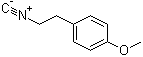 structure of CAS# 112057-91-7, 1-(2-异氰基乙基)-4-甲氧基苯