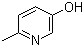 structure of CAS# 1121-78-4, 3-羟基-6-甲基吡啶