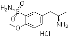 structure of CAS# 112101-75-4, 5-[(R)-(2-氨基丙基)]-2-甲氧基苯磺酰胺盐酸盐