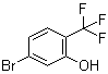 5-溴-2-(三氟甲基)苯酚分子结构 (CAS 1121585-15-6)