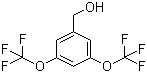 3,5-双(三氟甲氧基)苯甲醇分子结构 (CAS 1121586-22-8)