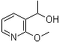 structure of CAS# 112197-02-1, 2-甲氧基-alpha-甲基-3-吡啶甲醇
