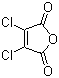 structure of CAS# 1122-17-4, Dichloromaleic anhydride