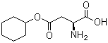 structure of CAS# 112259-66-2, L-天冬氨酸-4-环己酯