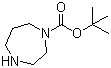 1-Boc-高哌嗪分子结构 (CAS 112275-50-0)
