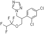 氟醚唑分子结构 (CAS 112281-77-3)