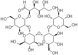 O-alpha-D-吡喃葡萄糖基-(1→2)-O-alpha-D-吡喃葡萄糖基-(1→2)-O-alpha-D-吡喃葡萄糖基-(1→2)-O-alpha-D-吡喃葡萄糖基-(1→2)-D-葡萄糖分子结构 (CAS 112289-20-0)