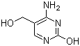structure of CAS# 1123-95-1, 4-Amino-5-(hydroxymethyl)pyrimidin-2-ol