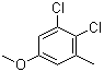 structure of CAS# 112369-07-0, 5-Methoxy-2,3-dichlorotoluene