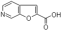 structure of CAS# 112372-15-3, 呋喃并[2,3-c]吡啶-2-甲酸