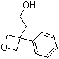 3-苯基-3-氧杂环丁烷乙醇分子结构 (CAS 1123786-75-3)