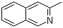structure of CAS# 1125-80-0, 3-Methylisoquinoline