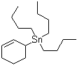 2-环己烯基三丁基锡烷分子结构 (CAS 112520-99-7)