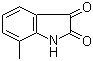 structure of CAS# 1127-59-9, 7-Methylisatin