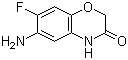 CAS 登录号：112748-06-8, 7-氟-6-氨基-2H-1,4-苯并恶嗪-3(4H)-酮