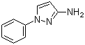 structure of CAS# 1128-56-9, 1-苯基-3-氨基吡唑