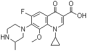 structure of CAS# 112811-59-3, 加替沙星