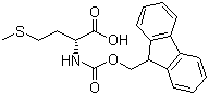 structure of CAS# 112883-40-6, Fmoc-D-methionine