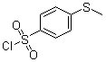 structure of CAS# 1129-25-5, 4-(Methylthio)benzenesulfonyl chloride