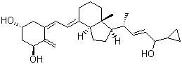 structure of CAS# 112965-21-6, Calcipotriene