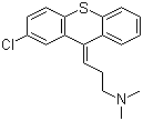 CAS # 113-59-7, Chlorprothixene, 3-(2-Chlorothioxanthen-9-ylidene)-N,N-dimethyl-propan-1-amine