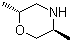 (2R,5S)-2,5-二甲基吗啉分子结构 (CAS 1130053-86-9)