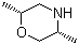 (2R,5R)-2,5-二甲基吗啉分子结构 (CAS 1130061-44-7)