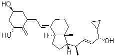 structure of CAS# 113082-99-8, 5,6-trans-Calcipotriol
