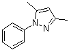 structure of CAS# 1131-16-4, 3,5-Dimethyl-1-phenyl-1H-pyrazole