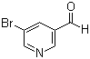 structure of CAS# 113118-81-3, 5-Bromo-3-pyridinecarboxaldehyde