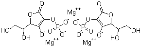 structure of CAS# 113170-55-1, 维生素 C 磷酸酯镁