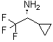 (alphaR)-alpha-(三氟甲基)环丙烷甲胺分子结构 (CAS 1131737-04-6)