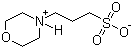 structure of CAS# 1132-61-2, 3-吗啉丙磺酸