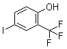 4-碘-2-(三氟甲基)苯酚分子结构 (CAS 1132942-88-1)